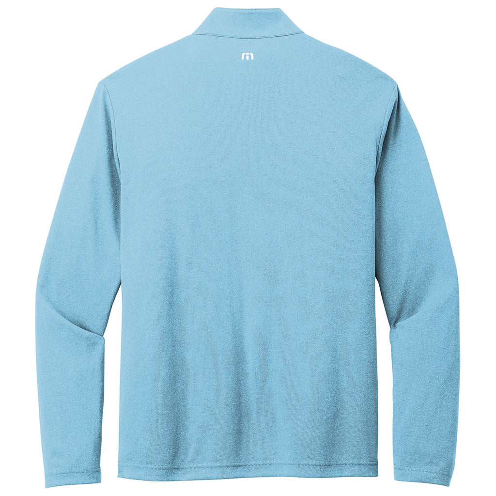 TravisMathew Men's Brilliant Blue Heather Coto Performance