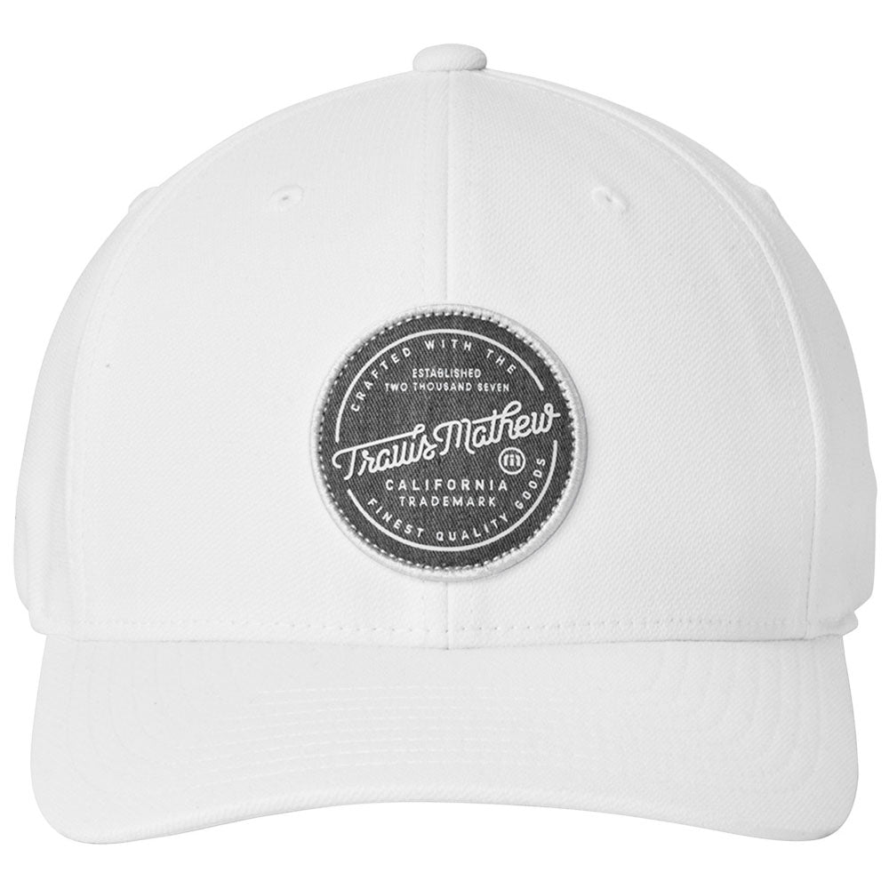 TravisMathew White On Ice Patch Cap