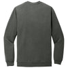 TravisMathew Men's Dark Grey Heather Long Weekend Crew