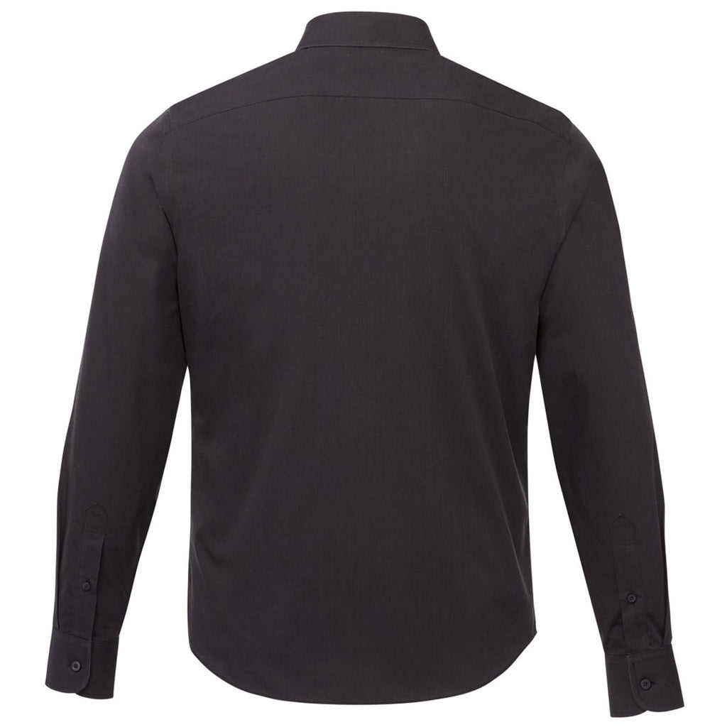 UNTUCKit Men's Black Stone Wrinkle-Free Long Sleeve Shirt