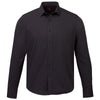 UNTUCKit Men's Black Stone Wrinkle-Free Long Sleeve Slim-Fit Shirt