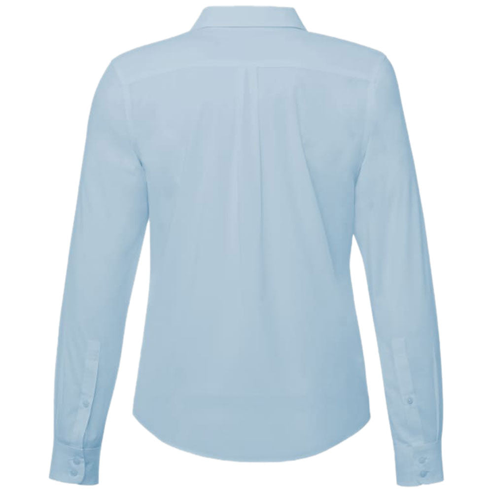 UNTUCKit Women's Frost Blue Bella Long Sleeve Shirt