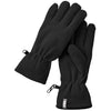 Elevate Black Microfleece Gloves