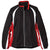 Elevate Women's Black/Team Red/White Kelton Track Jacket