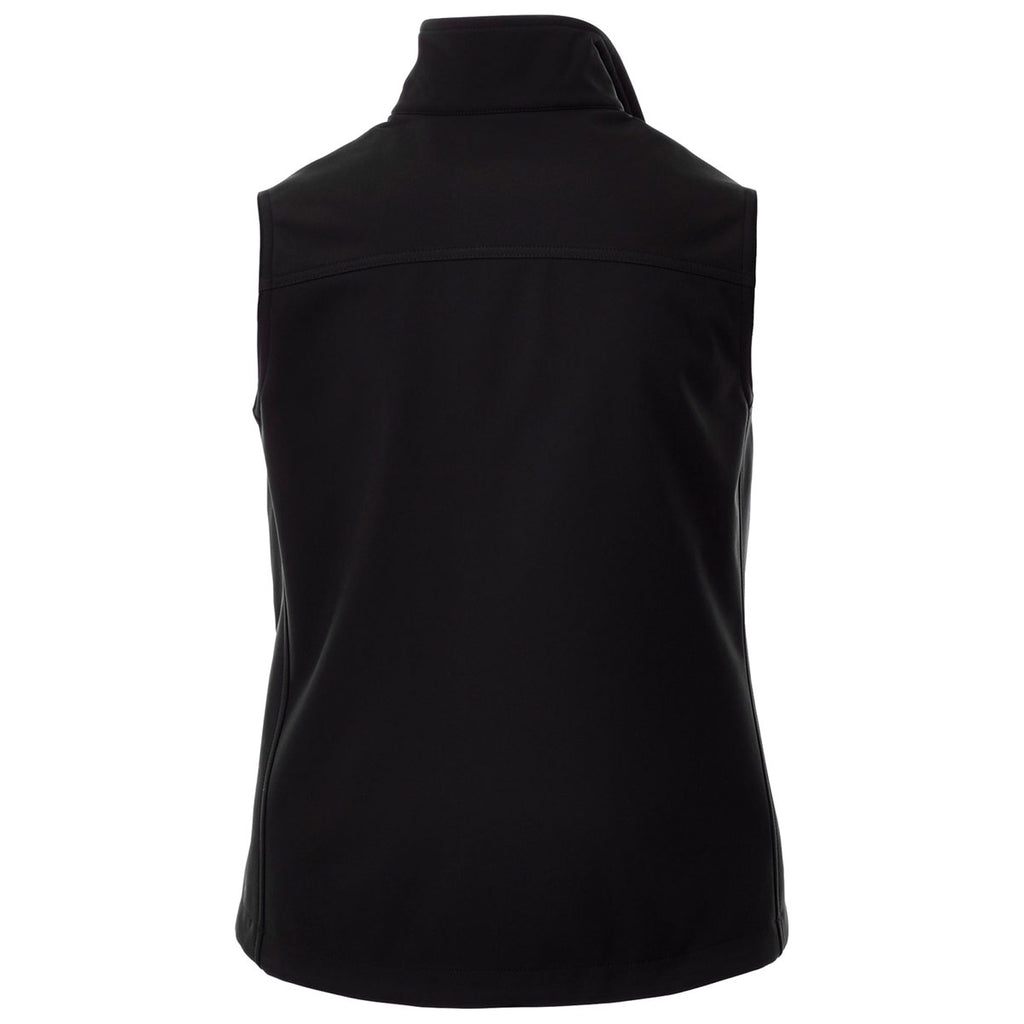Elevate Women's Black Stinson Softshell Vest