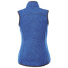 Elevate Women's Metro Blue Heather Fontaine Knit Vest