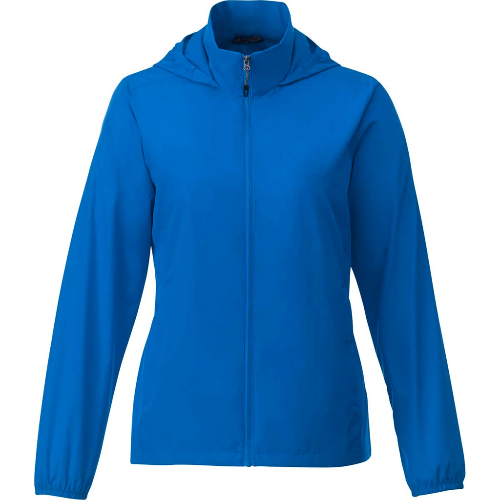 Elevate Women's Olympic Blue Toba Packable Jacket