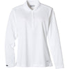 Elevate Women's White Brecon Long Sleeve Polo