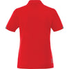 Elevate Women's Red Kiso Short Sleeve Polo
