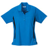 Elevate Women's Olympic Blue/Black Mitica Short Sleeve Polo