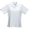 Elevate Women's White Pico Short Sleeve Polo