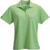 Elevate Women's Green Tea Moreno Short Sleeve Polo