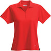 Elevate Women's Red Moreno Short Sleeve Polo