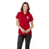 Elevate Women's Team Red/Black Remus Short Sleeve Polo