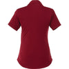 Elevate Women's Vintage Red Heather/Chili Sagano Short Sleeve Polo