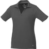 Elevate Women's Anthracite Jepson Short Sleeve Polo