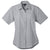 Elevate Women's Oxford Grey Lambert Oxford Short Sleeve Shirt