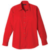 Elevate Women's Red Capulin Long Sleeve Shirt