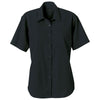 Elevate Women's Black Matson Short Sleeve Shirt