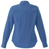Elevate Women's Blue Wilshire Long Sleeve Shirt