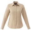 Elevate Women's Desert Khaki Wilshire Long Sleeve Shirt