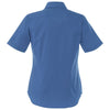 Elevate Women's Blue Stirling Short Sleeve Shirt