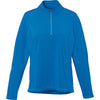 Elevate Women's Olympic Blue Caltech Knit Quarter Zip