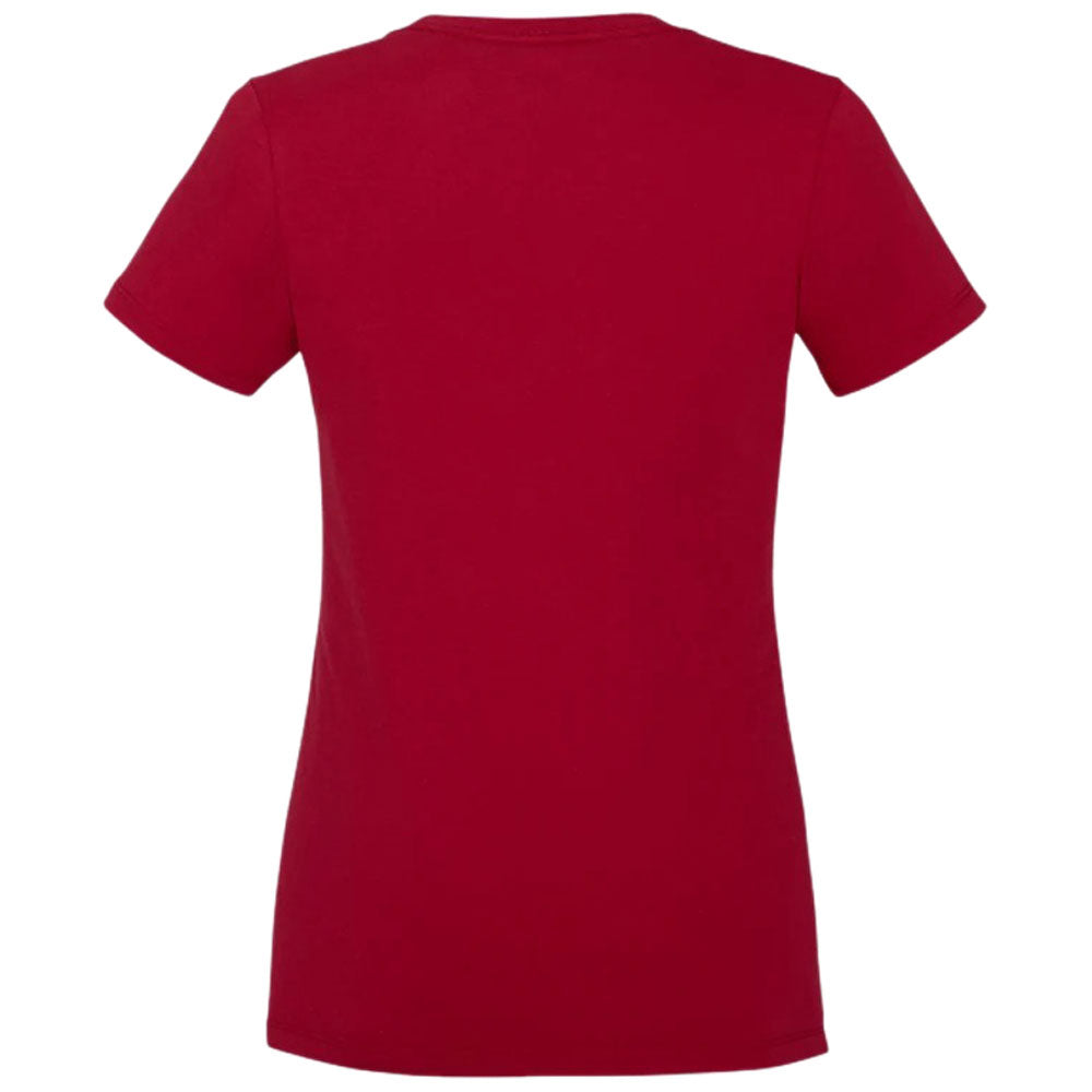 Elevate Women's Vintage Red Somoto Eco Short Sleeve Tee