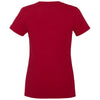 Elevate Women's Vintage Red Somoto Eco Short Sleeve Tee