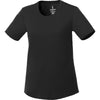 Elevate Women's Black Omi Short Sleeve Tech T-Shirt