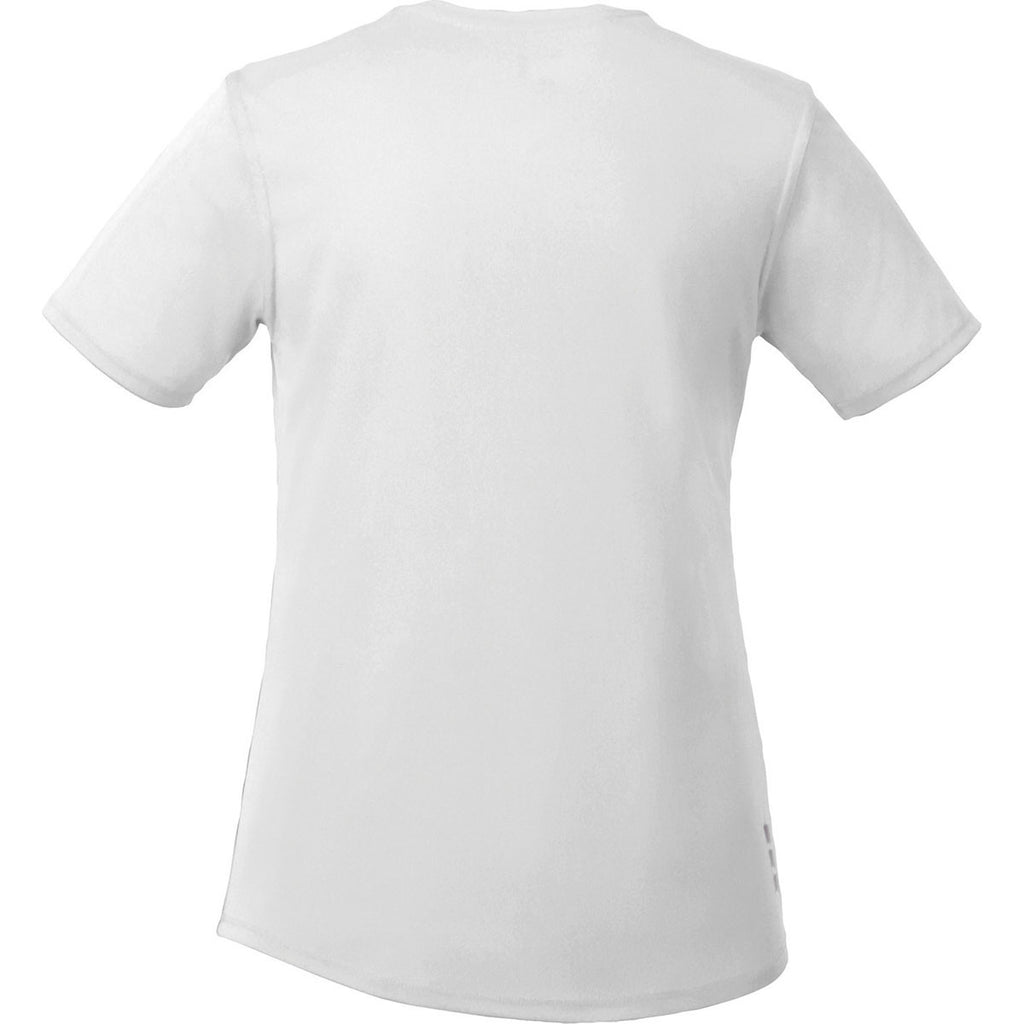 Elevate Women's White Omi Short Sleeve Tech T-Shirt