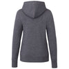 Elevate Women's Heather Dark Charcoal Argus Eco Fleece Full Zip Hoody