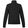 Roots73 Women's Black Paddlecreek Sueded Fleece Quarter Zip