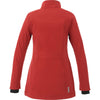 Elevate Women's Team Red Vernon Softshell Jacket