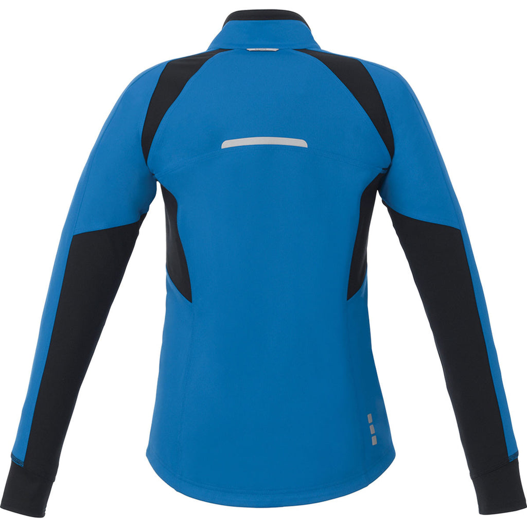 Elevate Women's Olympic Blue Sitka Hybrid Softshell Jacket