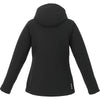 Elevate Women's Black Bryce Insulated Softshell Jacket