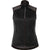 Elevate Women's Black/Smoke Heather Nasak Hybrid Softshel Vest