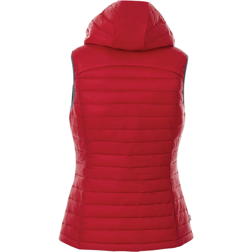 Elevate Women's Team Red Junction Packable Insulated Vest