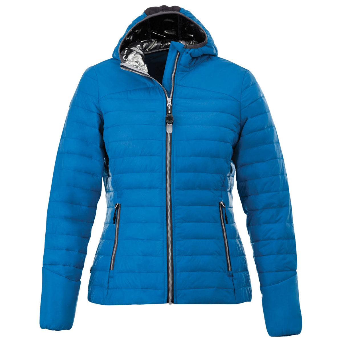 Women\'s Packable Olympic Elevate Blue Insulated Jacket Silverton
