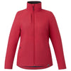 Trimark Women's Vintage Red Kyes Eco Packable Insulated Jacket