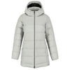 Trimark Women's Silver Geneva Eco Long Packable Insulated Jacket