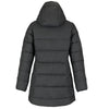Trimark Women's Grey Storm Geneva Eco Long Packable Insulated Jacket