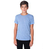 American Apparel Youth Athletic Blue Short-Sleeve T-Shirt