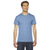 American Apparel Unisex Athletic Blue Short-Sleeve Track T-Shirt
