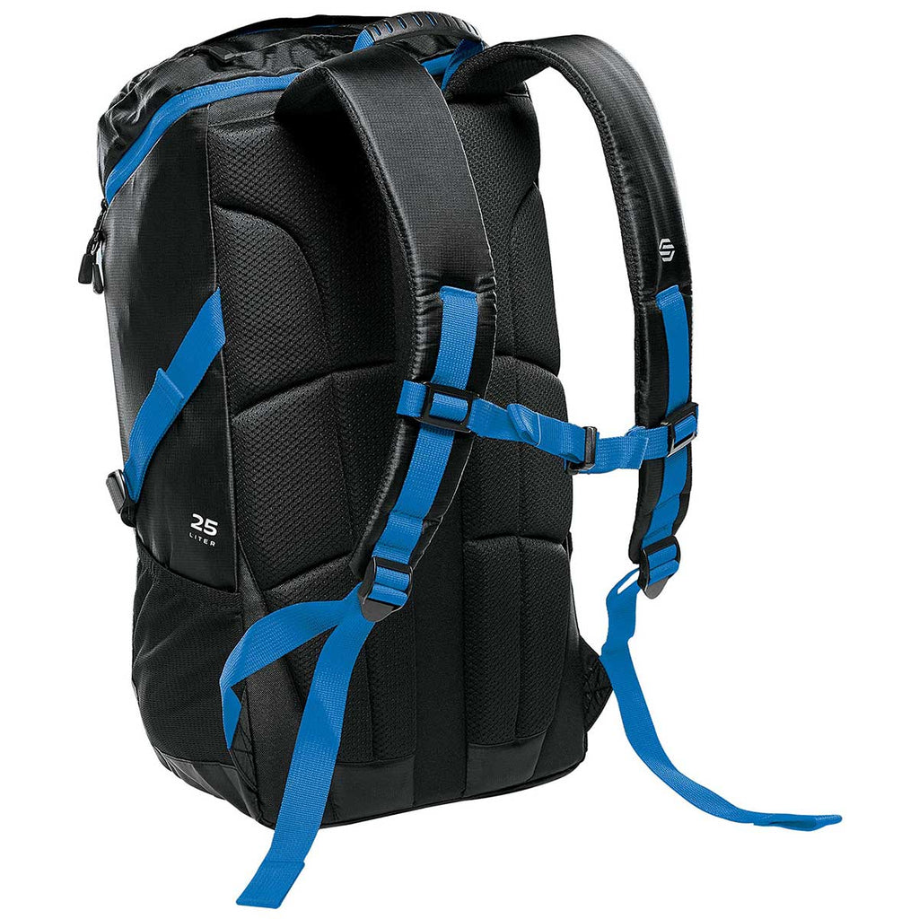 Stormtech Black/Azure Blue Whistler Backpack