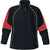 Stormtech Men's Black/Sport Red/White Blaze Track Jacket