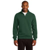 Sport-Tek Men's Forest Green Tall 1/4-Zip Sweatshirt