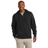 Sport-Tek Men's Black Tall Full-Zip Hooded Sweatshirt