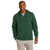 Sport-Tek Men's Forest Green Tall Full-Zip Hooded Sweatshirt