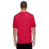 Team 365 Men's Sport Red Short-Sleeve Athletic V-Neck Tournament Jersey